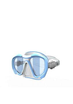 Temperd Glass Lens Diving Mask Snorkel, Sea Dive Mask With Pc Frame Silicone Gasket