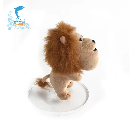 Oem Odm Custom Shape Plush Lion Toy With Wechat Interactive Multifunction Customization