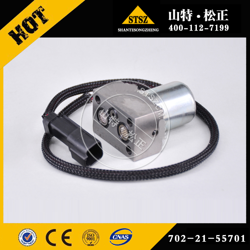 Komatsu PC360-7 hydraulic pump solenoid valve 702-21-55701