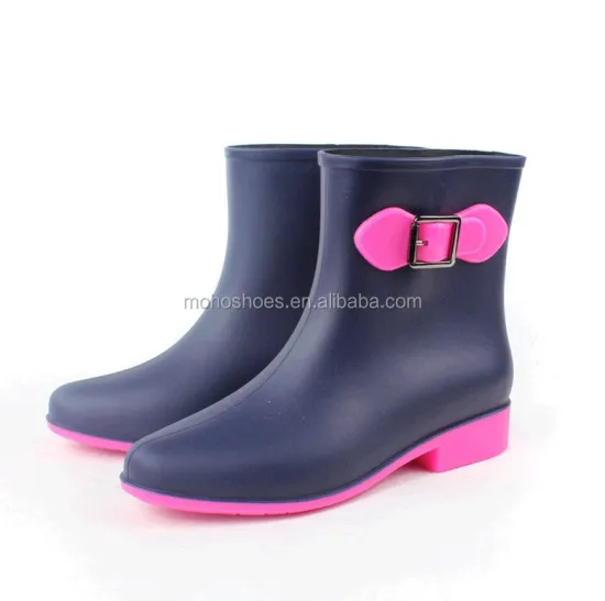 Affordable Lightweight PVC Women's Rain Boots