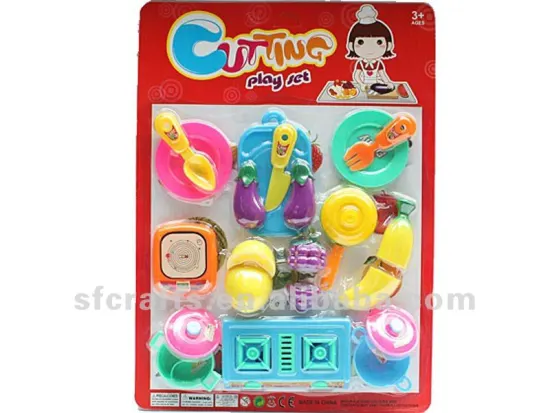 New kids toy plastic kitchen set