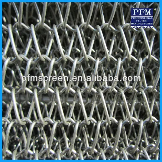 Chain Link Stainless Steel Mesh Belt