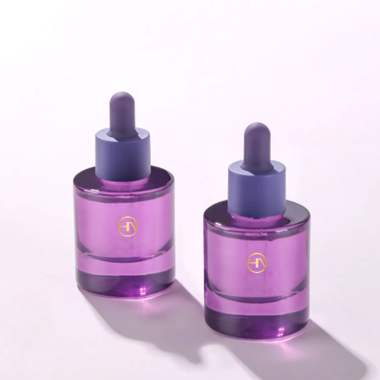 Empty Glass Dropper Bottle Packaging For Essential Oil