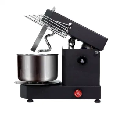 5/10L Bread Dough Machine Removable Bowl Small Spiral Mixer 4kg with Tilting Head