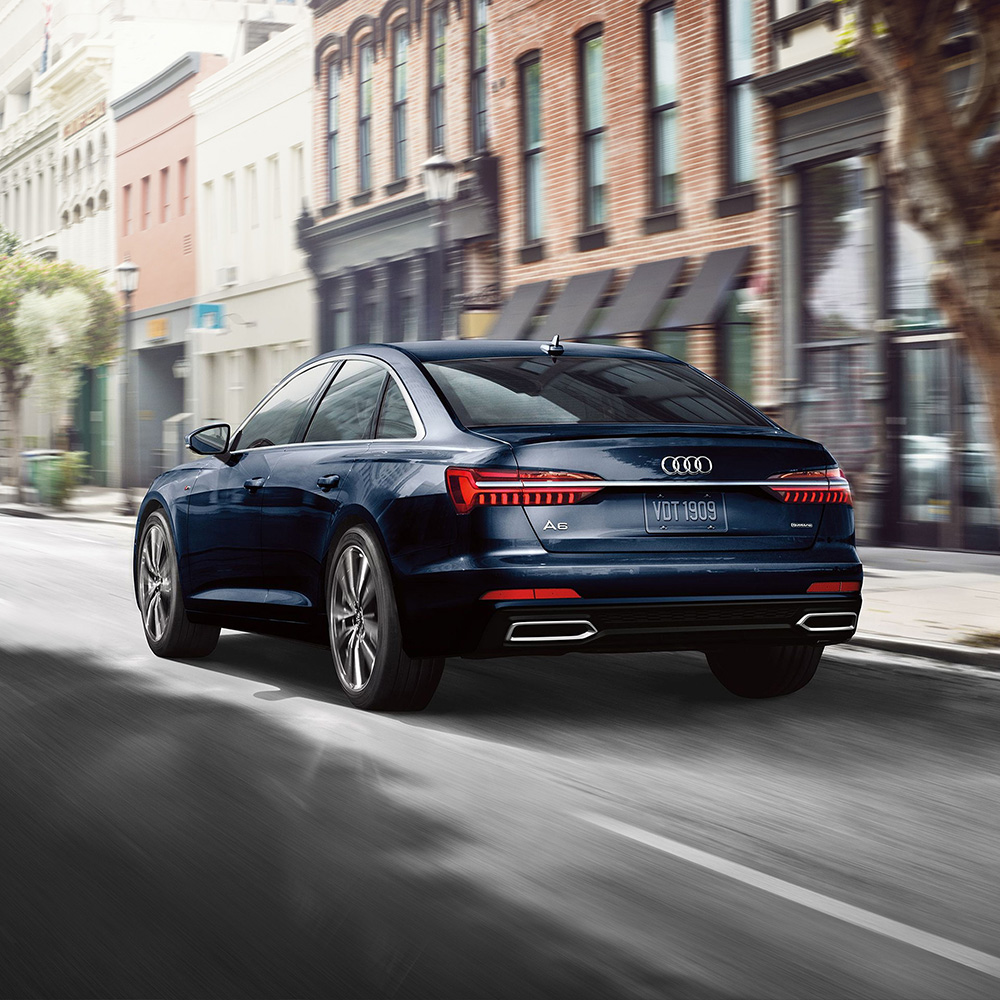 Three Quarter Rear View Of The Audi A6 Sedan Yythkg Jpg