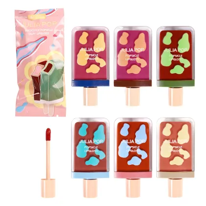 Silky Organic Waterproof Lip Glaze - Pink Cream Velvet Matte Lip Gloss