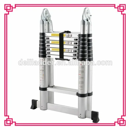5m a type aluminium pipe ladder aluminium folding ladder