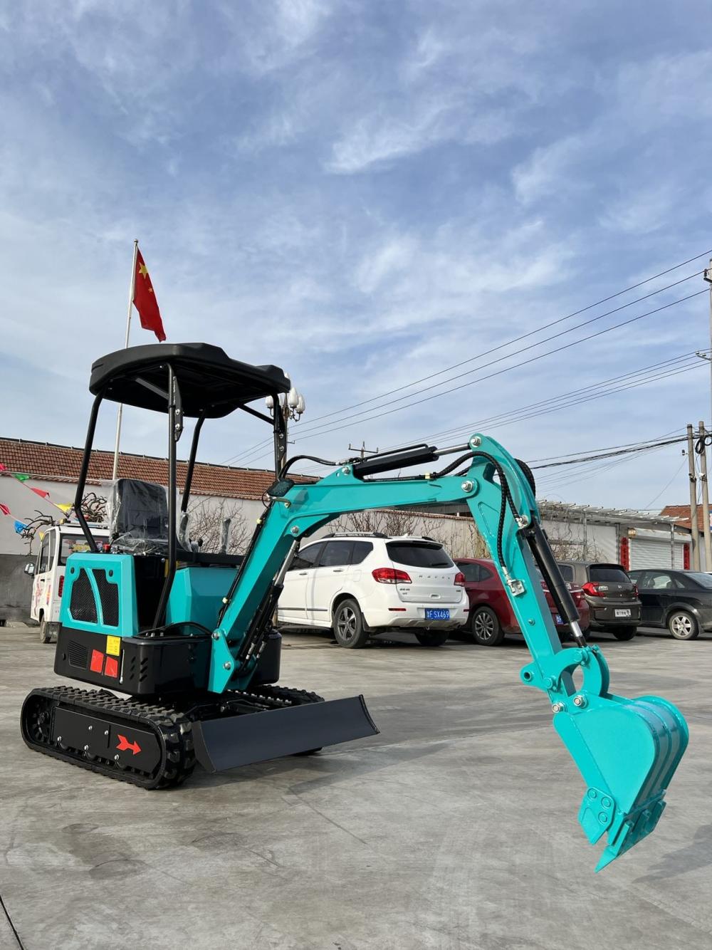 1.7 ton hydraulic crawler mini excavator