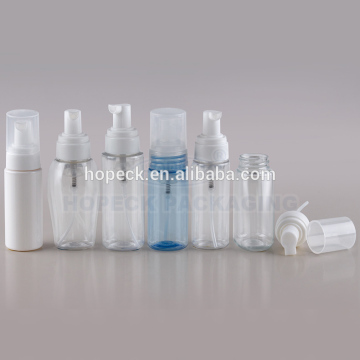 round shape foaming pump bottle