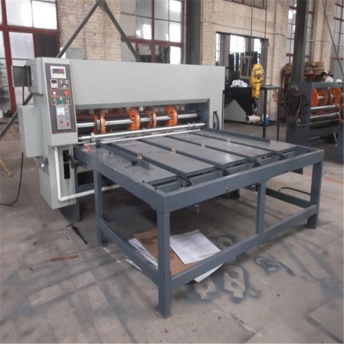 Manual rotary corrugated paper board slotting machine