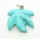 Maple Leaf Shape Turquoise pendant