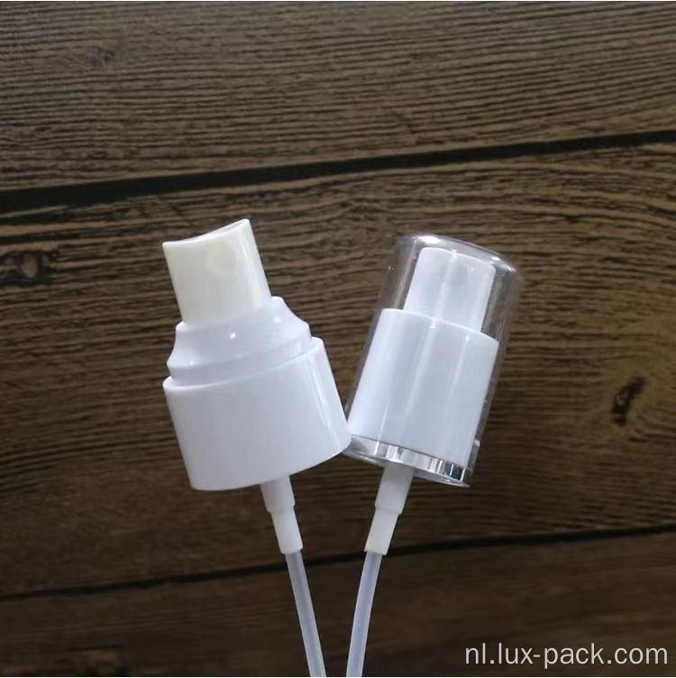 fijne mistspuit plastic spuitpomp voor fles