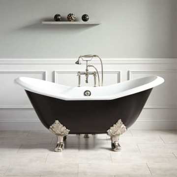 Antique Freestanding cast iron enamel bathtub HAF-005