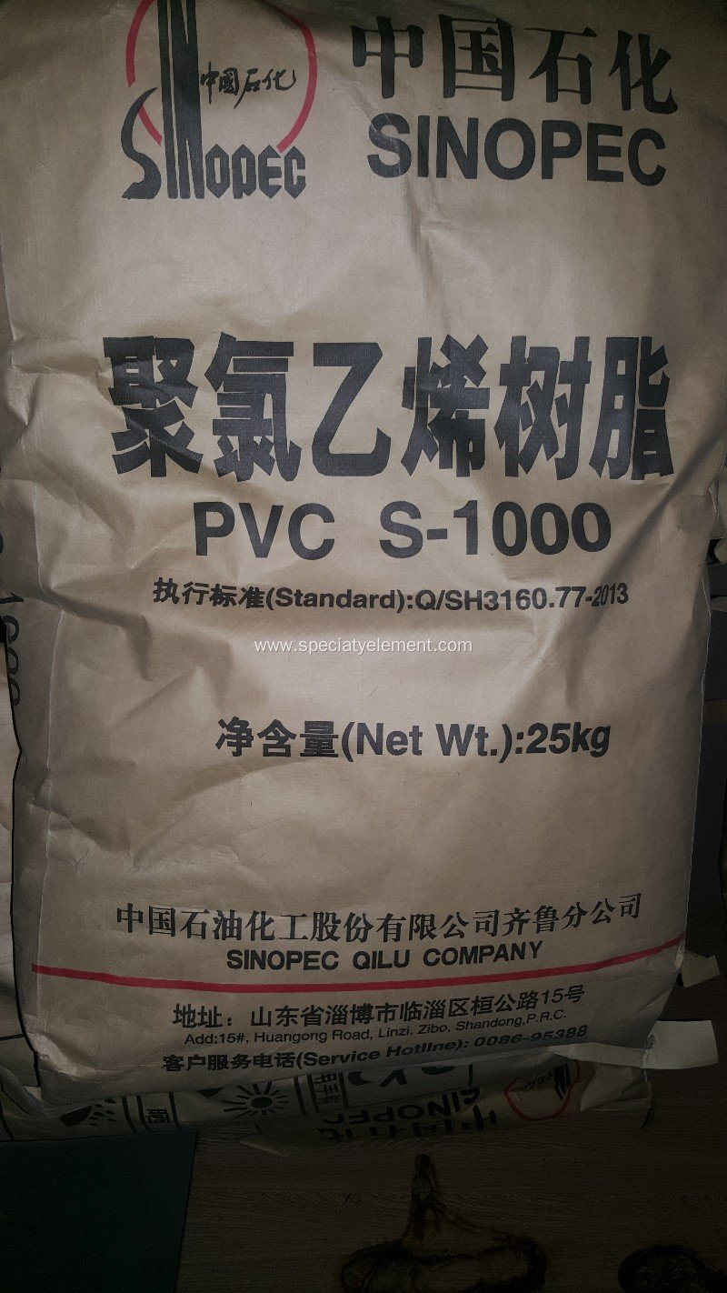 Ethylene Based PVC SINOPEC S1000 K65 67