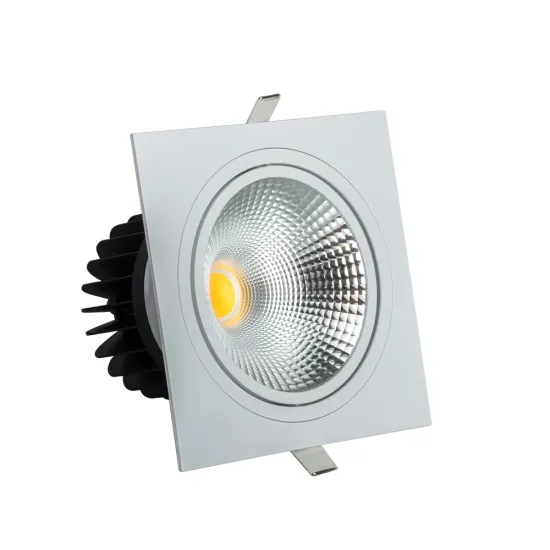 CE RoHS SAA Certified 20W/32W LED Square Glass Ceiling Downlight