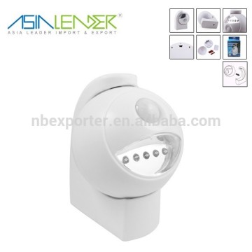 2014 newest & hot!!! indoor & outdoor 5 led motion sensor light