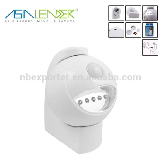 2014 newest & hot!!! indoor & outdoor 5 led motion sensor light