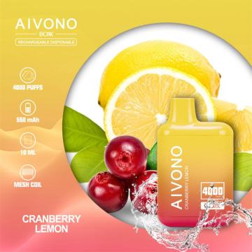 Aivono AIM BOXX 4000 Puffs Nic 5% /2%/0%