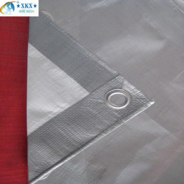 Waterproof laminated woven fabric pe tarpaulin