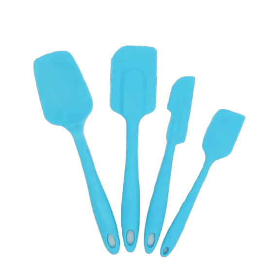 Professional High-Quality Silicone Spatula and Spoon Set: Essential Kitchen Baking Utensils and Tools