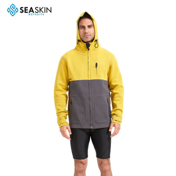 Seaskin Jacket 2mm Long Sleeve Men Wetsuit Top