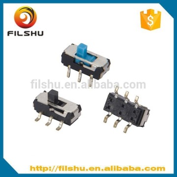 Key switches, Push on/off button switch, Slide switch