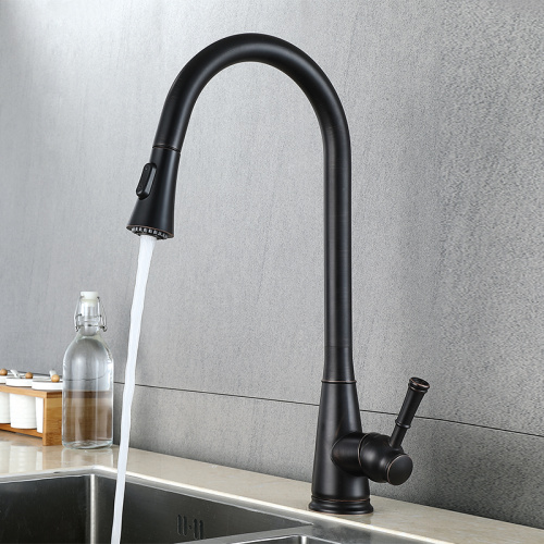 Black Eldhús Blöndunartæki Smart Touchless Sink Taps