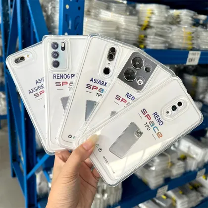 Wholesale Transparent Luxury Phone Cases for Oppo Models