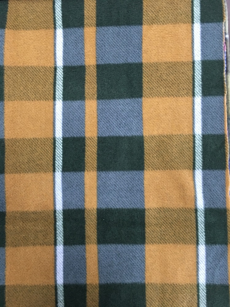 Print Polar Fleece Fabric Blanket