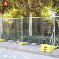 Panneau de clôture du marché de la clôture temporaire en plein air