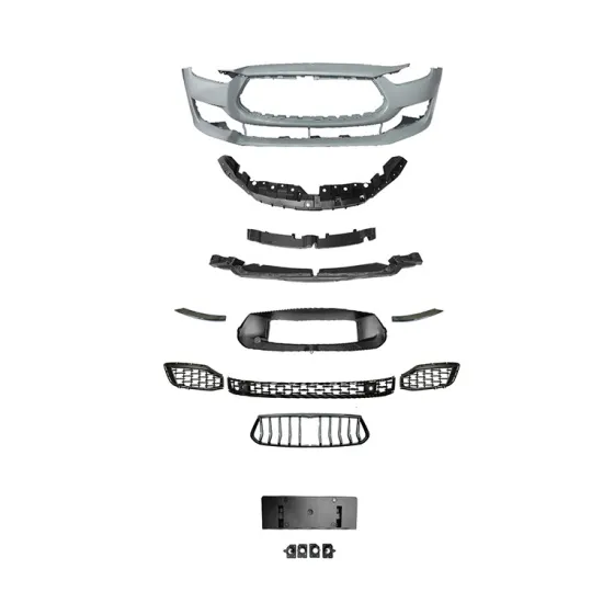 2014-2017 Upgrade 2021 Maserati Ghibli Front Bumper Grille, GT All-New Front Body Kit