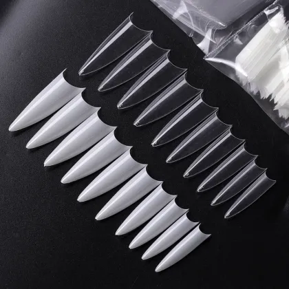 500pcs Pointed Stiletto False Tips
