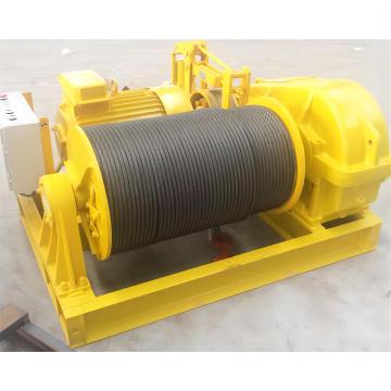 Diesel Engine Powered Winch Machine with Wire Rope - 10T/15T/20T Capacity