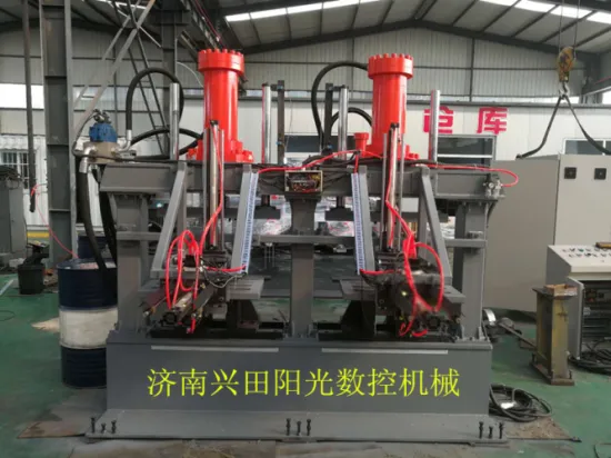 CNC Angle Embrace Hoop Hold Punching Machine