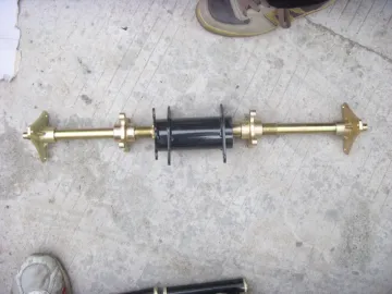 DIY Four Wheel GO KART KARTING UTV Buggy Wheel Flange Hub Studs ATV 74CM Rear Axle