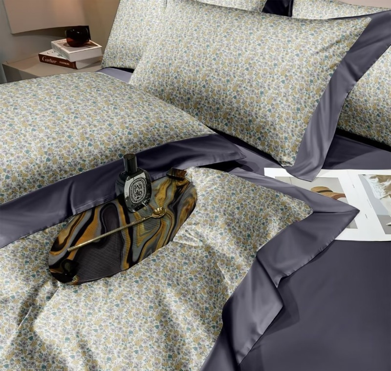 Modern Luxury Modal Fabric Printed Bedding Set