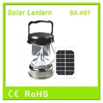 Solar Lantern With Independent Solar Panel