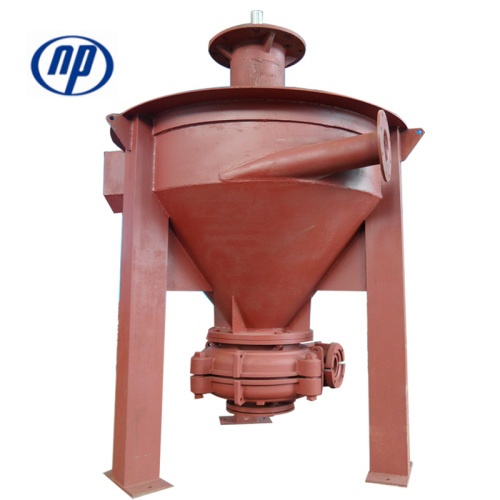 Rubber-lined vertical froth pump for copper mine