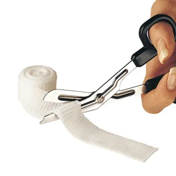 Stainless Steel Types of Colored Medical Bandage Scissors