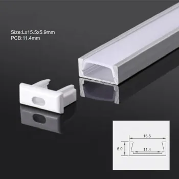 Groove Aluminum Plate LED Channel Profile for LED Strip Lights