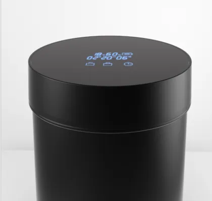 Lithium Battery Herb Coffee Beans Storage Airtight Fellow Atmos Vacuum Canister