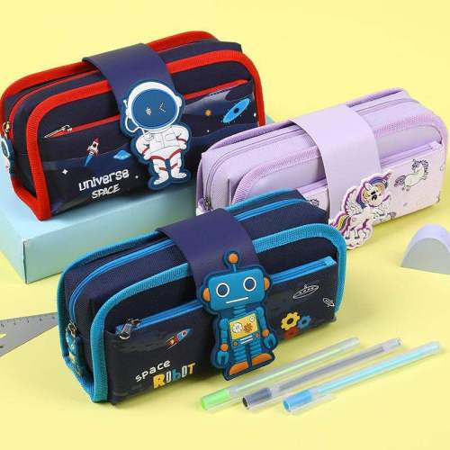 Colorful School Pencil Case for Kids
