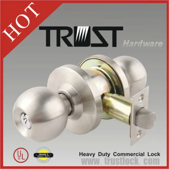 Grade 2 Heavy Duty Cylindrical Knob American Commercial lock TRUST 4371