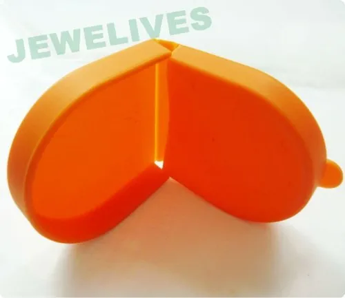 Rubber Coin Purse In Folding Syle In Fashion Design 