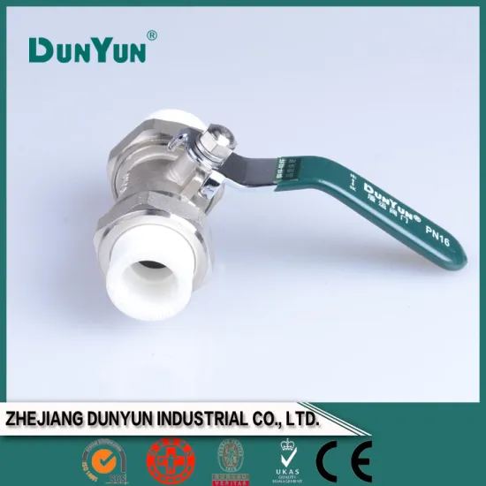 CE Certification High Quanlity PPR/PB brass ball valve