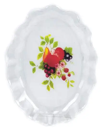 HW0978,PLASTIC FRUIT PLATE