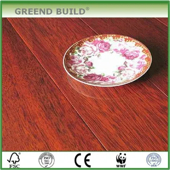 Natural Merbau engineered hardwood flooring