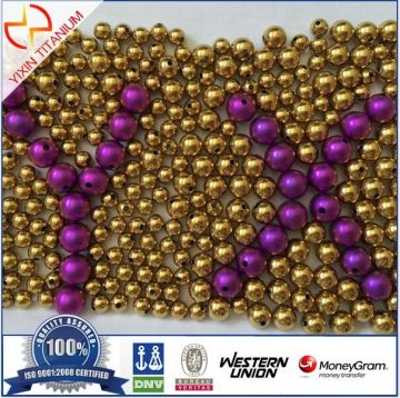 gr2 gr5 gr23 Titanium alloy ball stock or with color