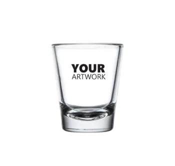2 oz Shot Glass with Heavy Base