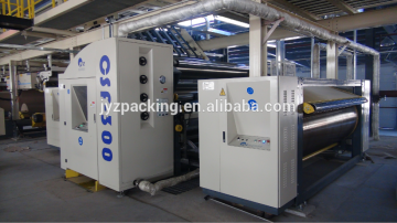 Hot saled JYZ Double facer machine for making corrugated carton